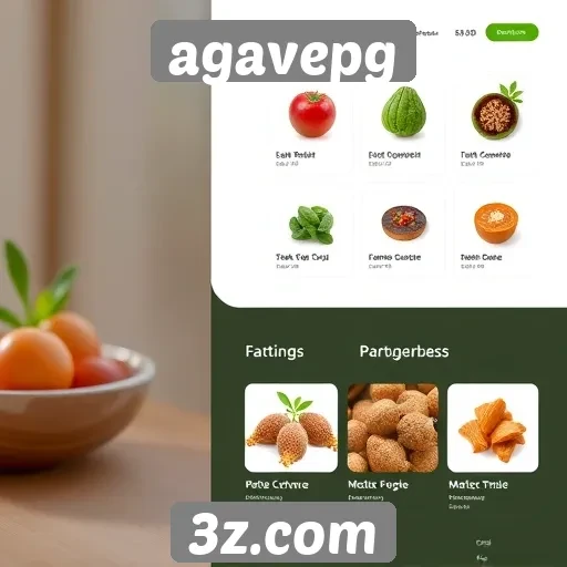 Interface do site agavepg é intuitiva e acessível