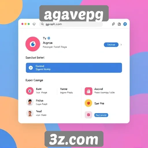 Mudanças na interface do usuário no agavepg